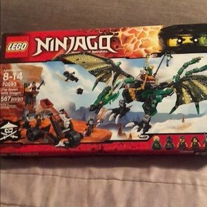 Ninjago LEGO set 70593 The Green NRG Dragon